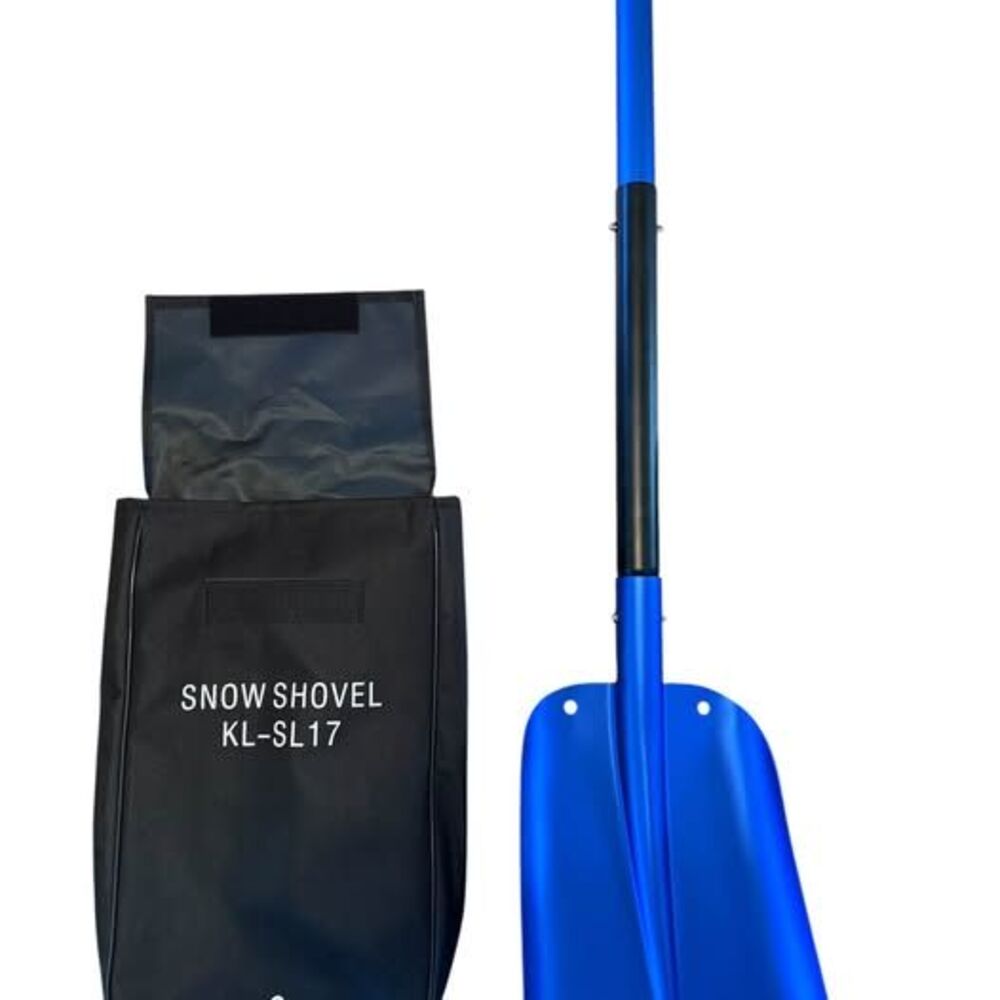 Portable Adjustable Blue Snow Shovel KL-SL17 with Carry Bag - Picture 6 of 6